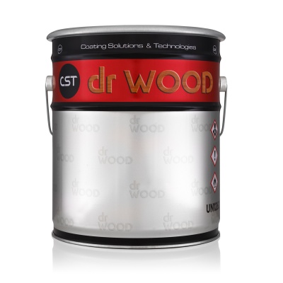 DR WOOD BRILLO POLYURETHANE  GLOSS TOP COAT PAINT-WHITE